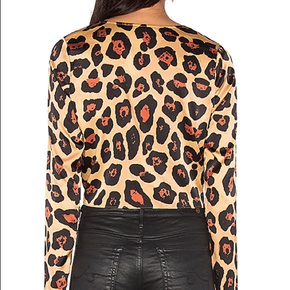 LPA leopard silk top - Picture 2 of 3
